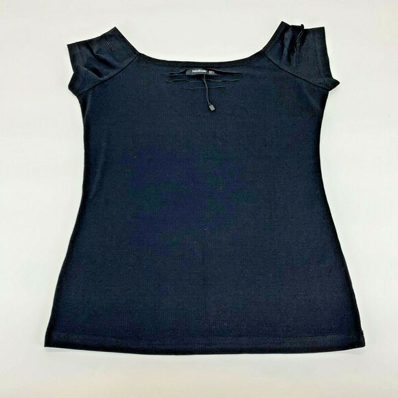 New Patty Boutik Women's Shirt Top Scoop Neck Short Sleeve Casual Size Large - Picture 1 of 4